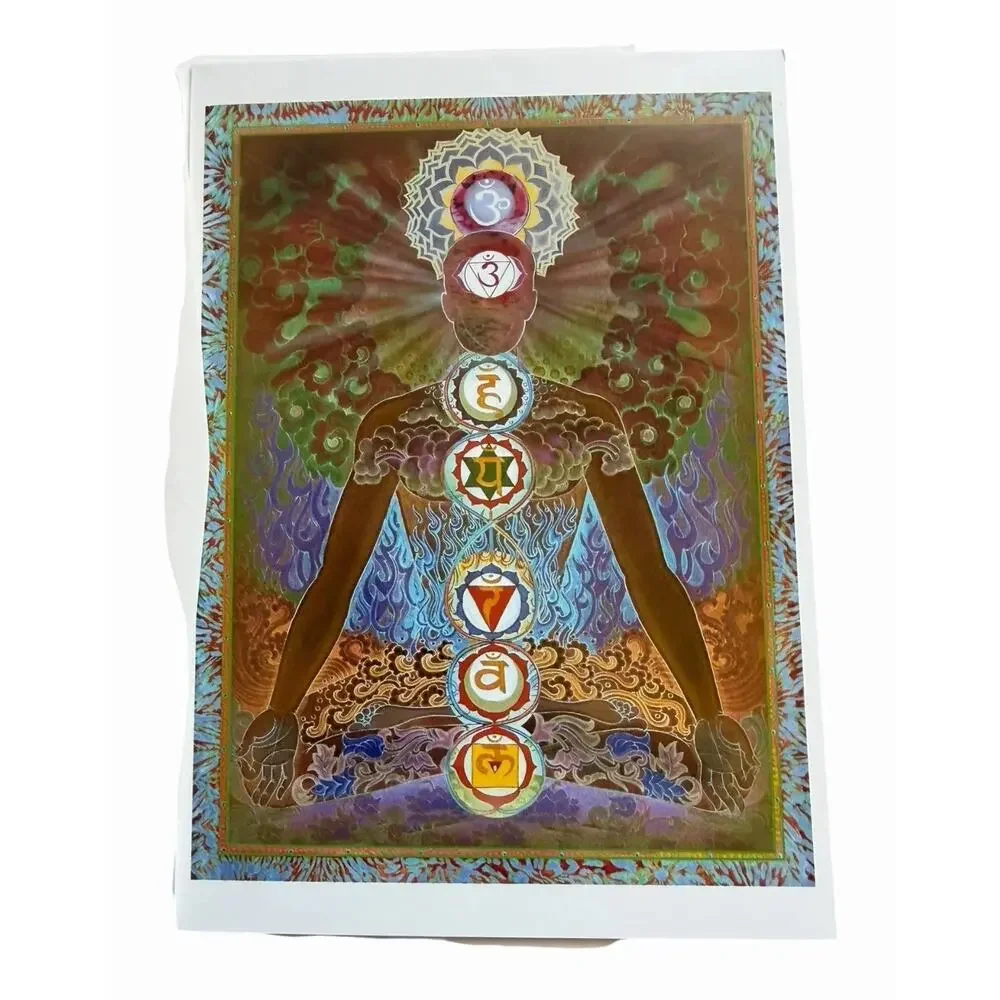 Paul Heussenstamm Chakra Greeting Card Set Blank Art Cards Meditation Spiritual